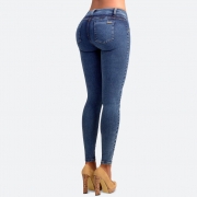 Classic Push Up Jeans Blue